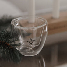 Lade das Bild in den Galerie-Viewer, Doppelwandiges Sternglas Stern 200ml (VE = 6 Stk)