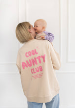 Lade das Bild in den Galerie-Viewer, Erwachsenen Sweatshirt beige Cool Aunty Club: S/M