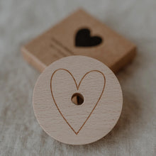 Lade das Bild in den Galerie-Viewer, Deckel Herz für hohes Trinkglas