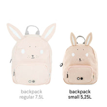 Load image into Gallery viewer, Rucksack klein - Mrs. Rabbit