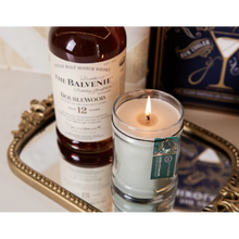 Load image into Gallery viewer, Kerze im Glas - Amber & Emerald