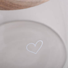 Lade das Bild in den Galerie-Viewer, Vorratsglas Herz 13cm (VE = 4 Stk)