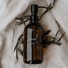 Lade das Bild in den Galerie-Viewer, Seifenspender Handseife Braunglas - 500ml