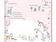 Load image into Gallery viewer, Freundebuch "Meine Freunde Einhorn"