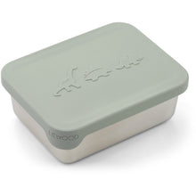 Lade das Bild in den Galerie-Viewer, Ako Brotdose - Dino dusty mint