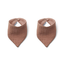 Lade das Bild in den Galerie-Viewer, Andrea Lätzchen 2er Pack - rose