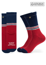 Lade das Bild in den Galerie-Viewer, Socken „Chillin with Santa“