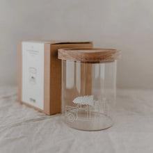 Lade das Bild in den Galerie-Viewer, Vorratsglas Weihnachtsauto 13cm