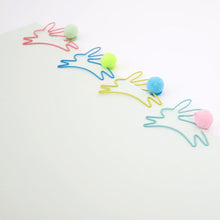 Lade das Bild in den Galerie-Viewer, Hasenförmige Büroklammern