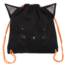 Load image into Gallery viewer, Black Cat Rucksack