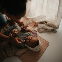 Load image into Gallery viewer, Regenbogen Beißring - Mauve