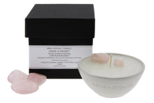 Load image into Gallery viewer, Have a Heart – Rosenquarz und Herzkristall