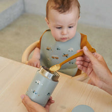 Load image into Gallery viewer, Nadja Essensbehälter - Vehicles/dove blue