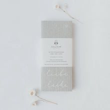 Lade das Bild in den Galerie-Viewer, Schwammtücher Lebe Liebe Lache im 3er Set