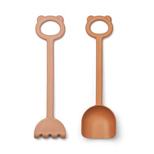 Load image into Gallery viewer, Hilda Schaufel und Rechen - Almond/ Tuscany rose