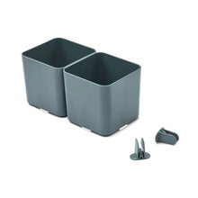 Lade das Bild in den Galerie-Viewer, Jamal Aufbewahrungssystem 2er Pack - whale blue