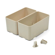 Lade das Bild in den Galerie-Viewer, Jamal Aufbewahrungssystem 2er Pack groß - sandy
