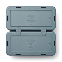 Lade das Bild in den Galerie-Viewer, Jamal Aufbewahrungssystem 2er Pack groß - whale blue