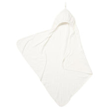 Load image into Gallery viewer, Badecape für Neugeborene Sabba - warm white