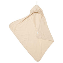 Load image into Gallery viewer, Badecape für Neugeborene Sabba - sand