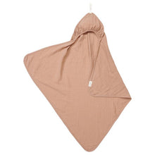 Load image into Gallery viewer, Badecape für Neugeborene Sabba - soft earth