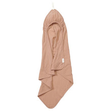 Load image into Gallery viewer, Badecape für Neugeborene Sabba - soft earth