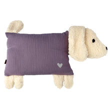 Lade das Bild in den Galerie-Viewer, Kuschelhund - Mauve mit Stick