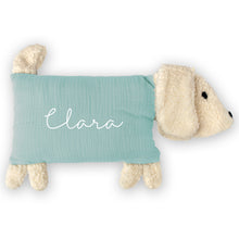 Lade das Bild in den Galerie-Viewer, Kuschelhund - Mint mit Stick