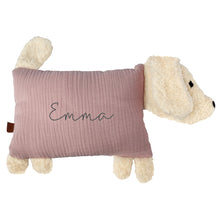 Lade das Bild in den Galerie-Viewer, Kuschelhund - New Dusty Rosa mit Stick