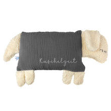 Load image into Gallery viewer, Kuschelschaf - Grau mit Stick