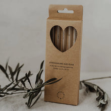 Lade das Bild in den Galerie-Viewer, Strohhalme Lebe Liebe Lache