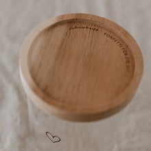 Lade das Bild in den Galerie-Viewer, Vorratsglas Herz schwarz 13 cm