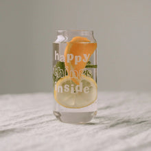 Load image into Gallery viewer, Hohes Trinkglas - Happy Things