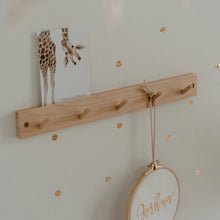 Lade das Bild in den Galerie-Viewer, Hakenleiste mit Kartenhalter 42cm