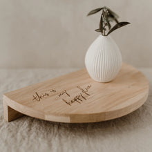 Lade das Bild in den Galerie-Viewer, Wandregal Happy Place 32cm