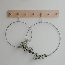 Lade das Bild in den Galerie-Viewer, Metallkranz Kreis im 2er Set