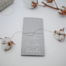 Lade das Bild in den Galerie-Viewer, Schwammtücher Lebe Liebe Lache im 3er Set