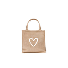 Load image into Gallery viewer, Mini Juteshopper Herz 2er Set