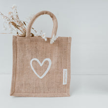 Load image into Gallery viewer, Mini Juteshopper Herz 2er Set