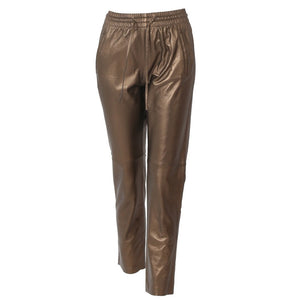 Lederhose Gift in Metal Gold