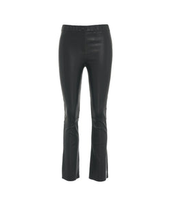 Lederhose Freya in schwarz