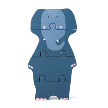 Load image into Gallery viewer, Holzpuzzle - Mrs. Elephant
