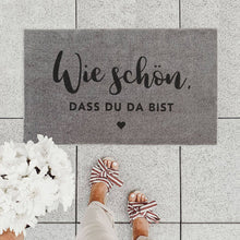 Lade das Bild in den Galerie-Viewer, Waschbare Fußmatte Wie Schön Grau 75 x 45 (VE = 6 Stk)
