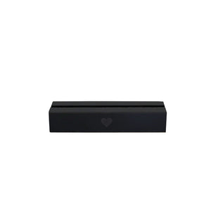 Kartenständer 10,5cm Schwarz im 2er Set
