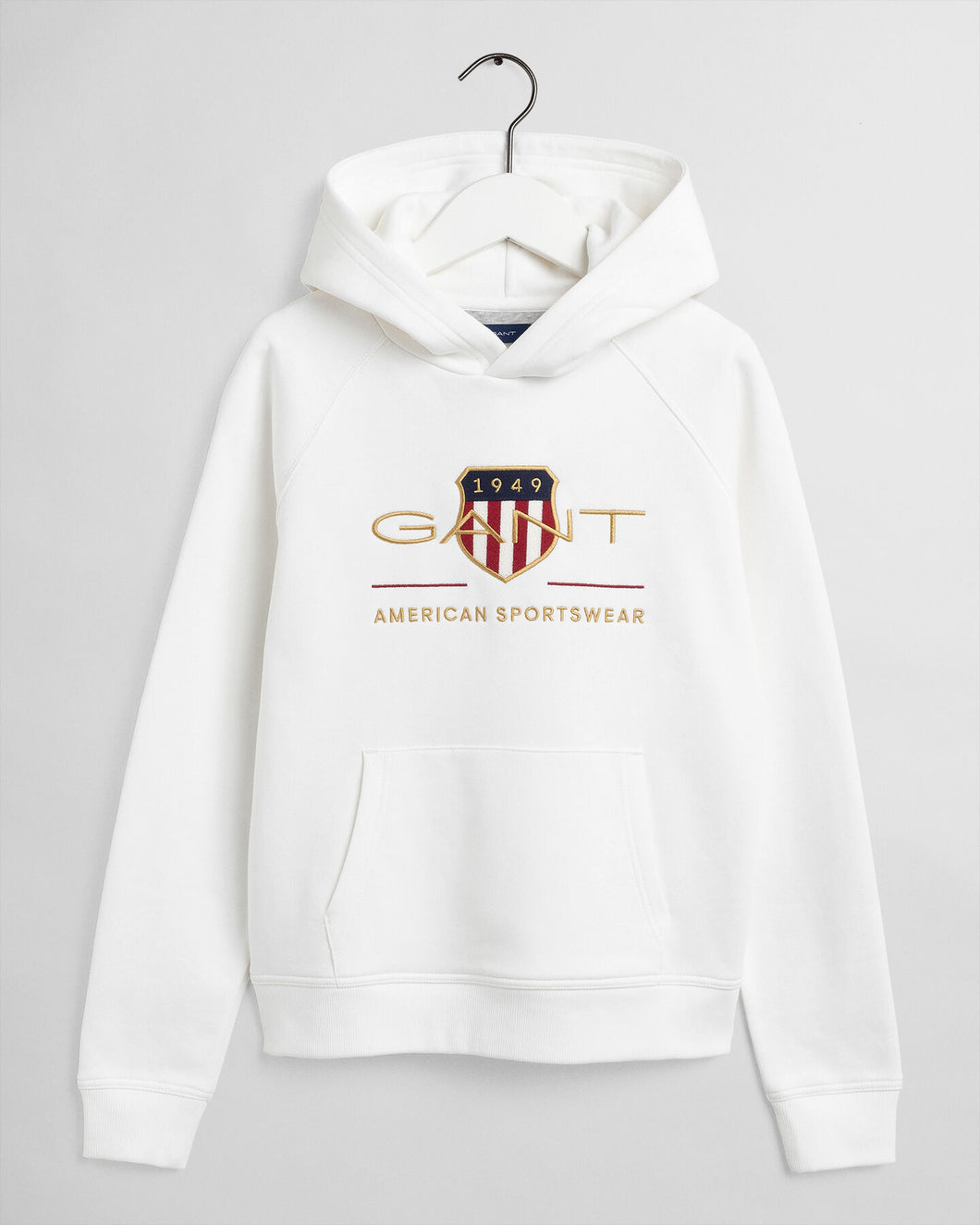 Teens Archive Shield Hoodie - Eggshell