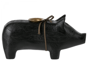 Holzschwein, Medium - schwarz