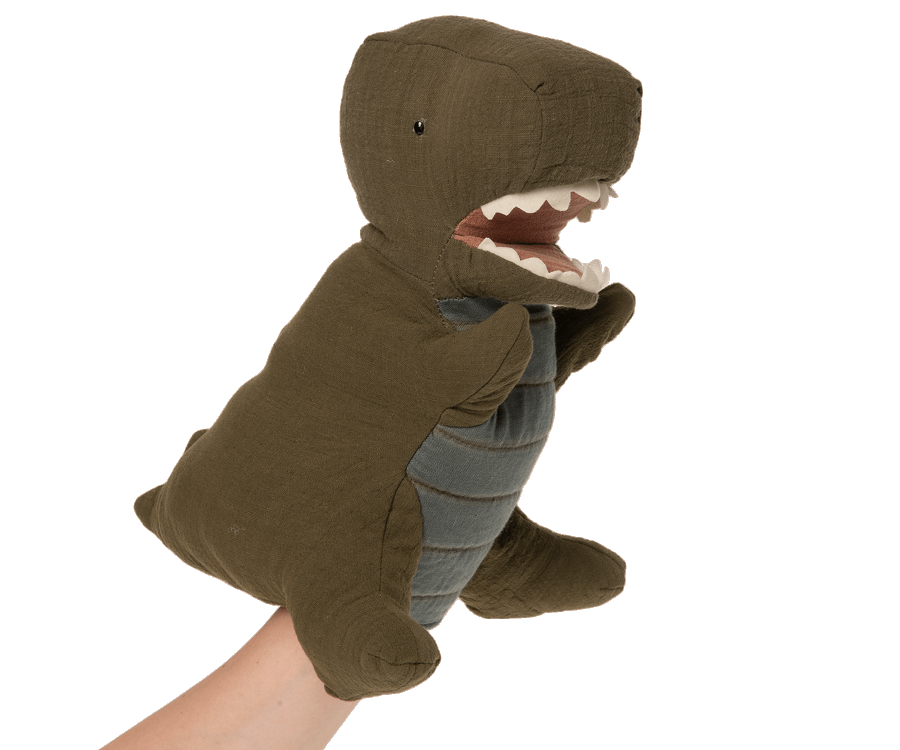 Ganto-Rex Handpuppe - grün