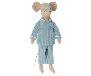 Medium Maus im Pyjama