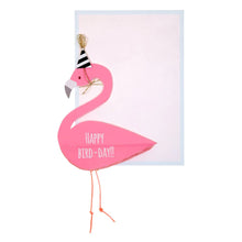Lade das Bild in den Galerie-Viewer, Flamingo Karte
