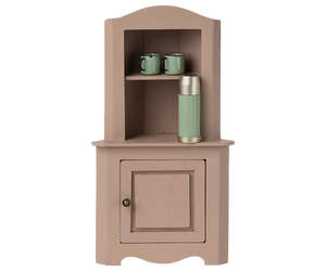 Miniatur Eckschrank - Rose